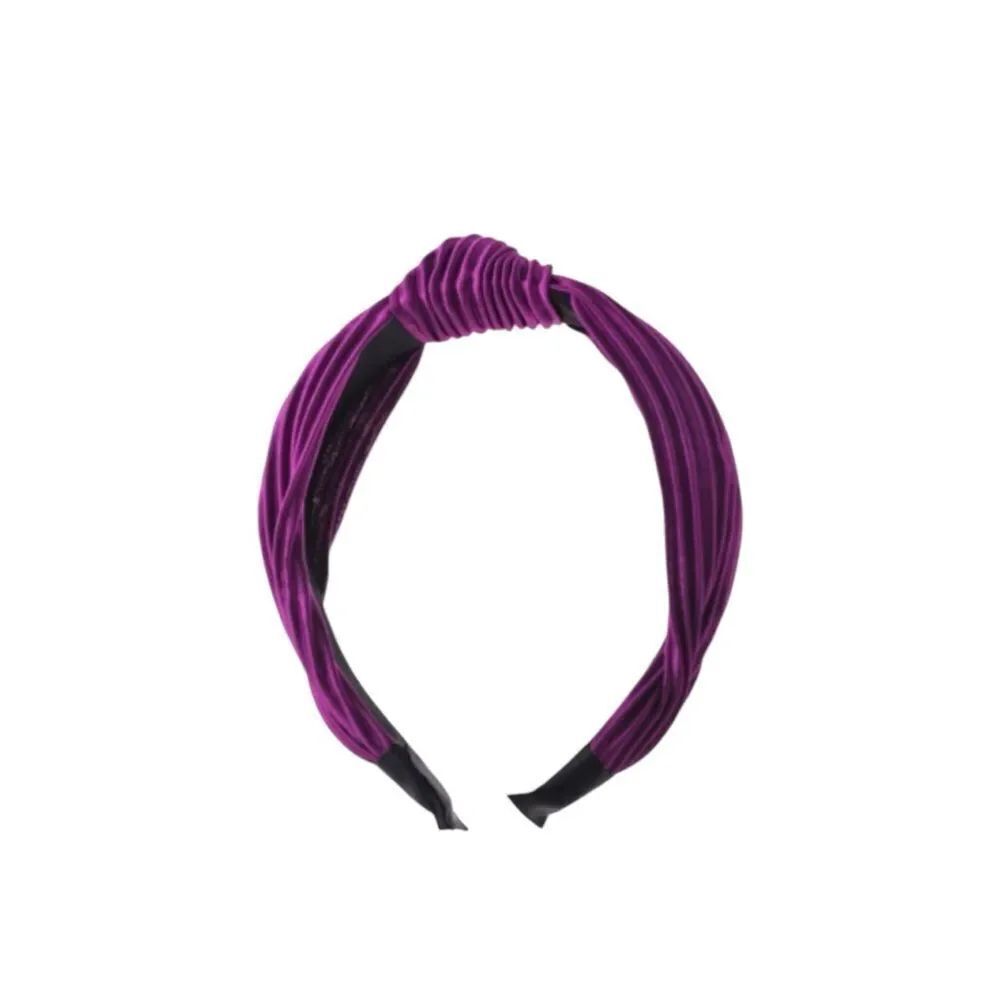 Inc International Concepts Fabric Knotted Headband Purple Headband